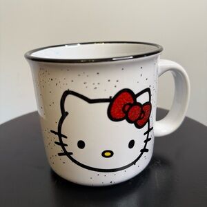 Hello Kitty White Mug with Red Bow